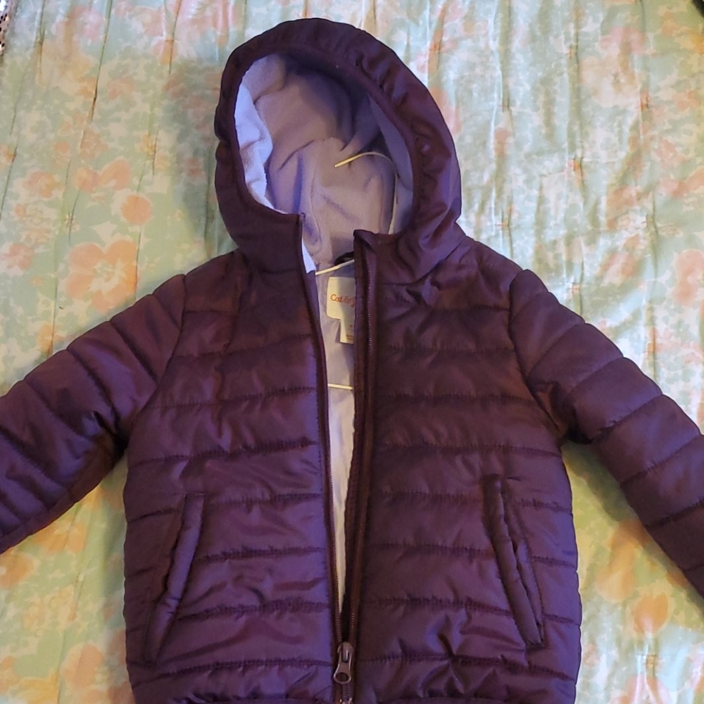 Purple Puffer Jacket 2T